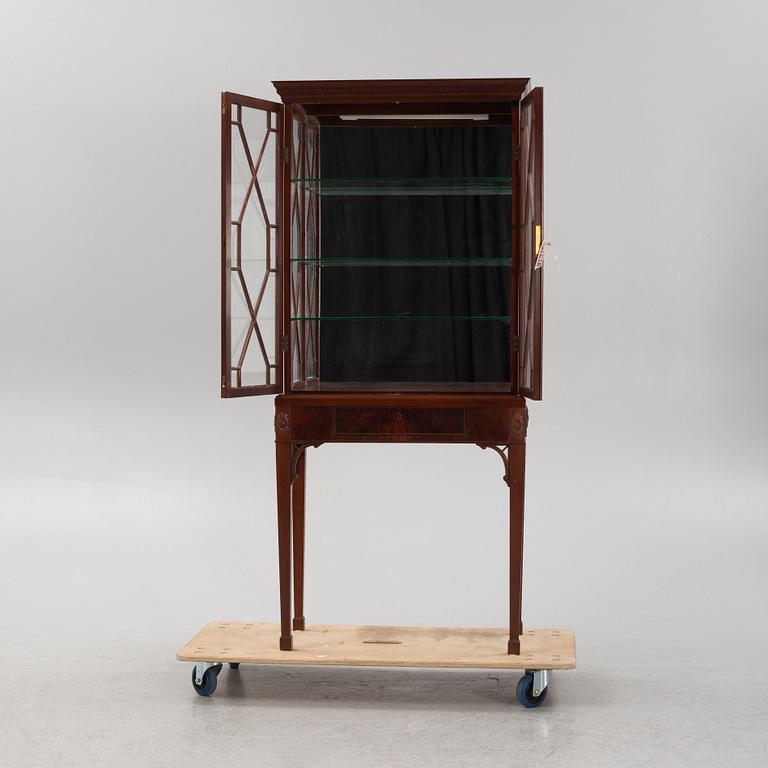 A display cabinet, Lysberg, Hansen & Therp, Denmark, mid 20th Century.