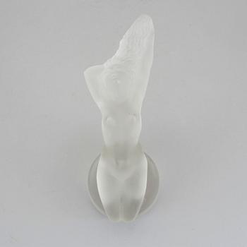 FIGURIN, glas, Lalique, Frankrike, 1900-talets andra hälft.