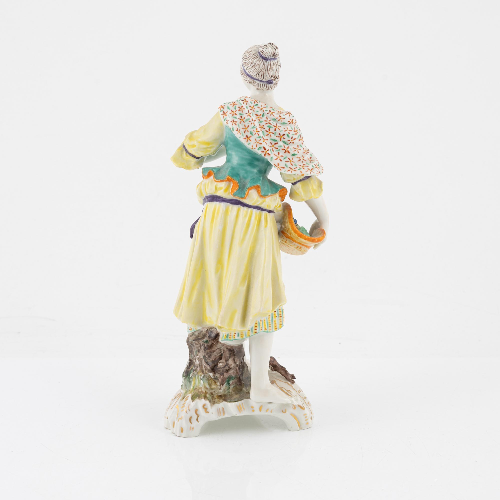 A Berlin porcelaine figurine, 19-20th century.
