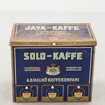 KAFFELÅDA, "Solo-Kaffe". 1900-tal.