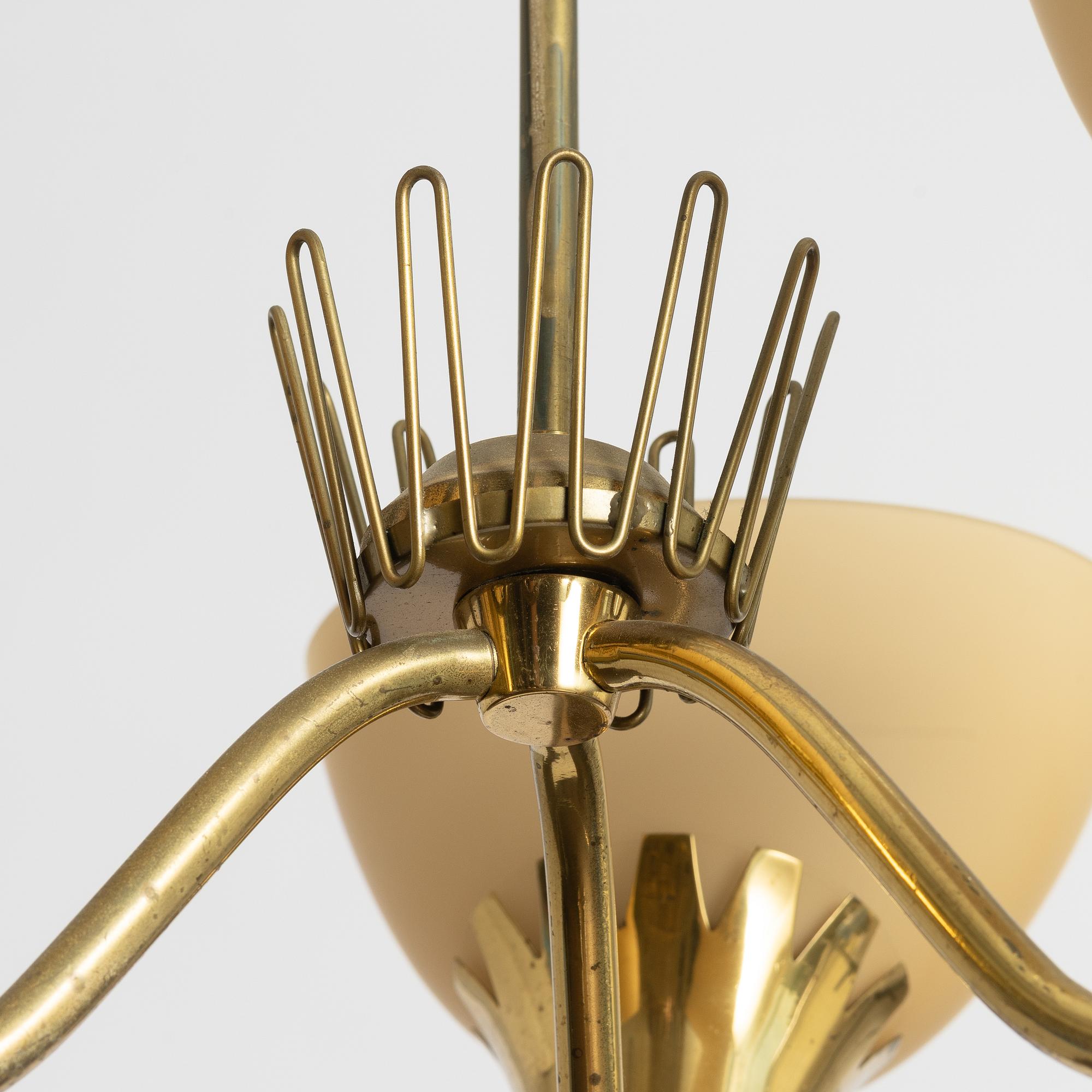 Taklampa, Swedish modern, Asea, 1900-talets mitt.