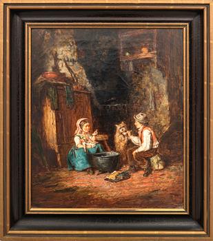 Okänd konstnär 1800/1900-tal, utan titel.