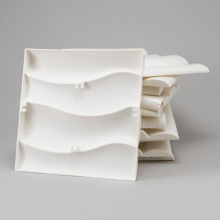 12 plastic wall panels designed by Åsa Gray for IKEA.