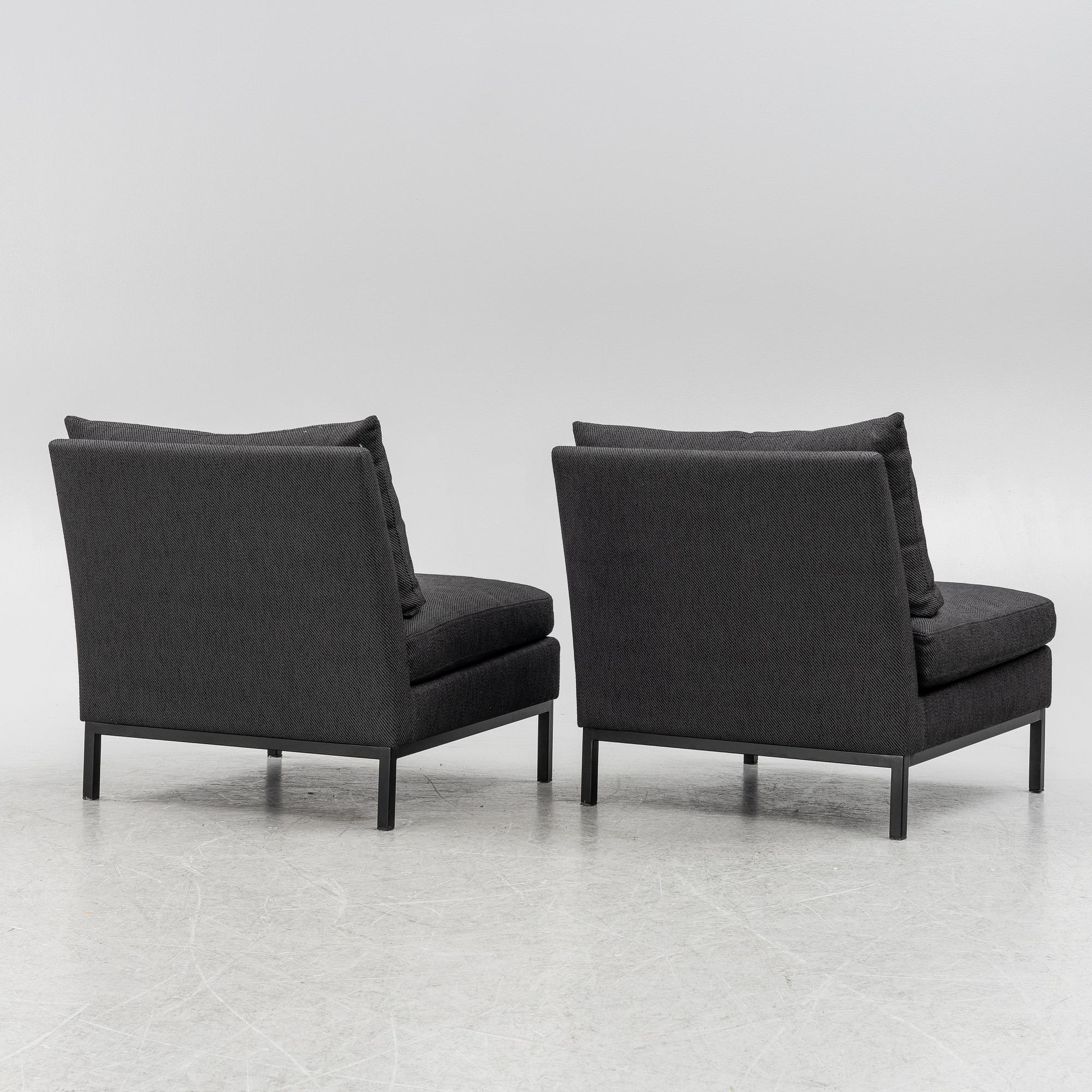 Helene Hennie, armchairs, a pair, "Scott", Slettvoll.