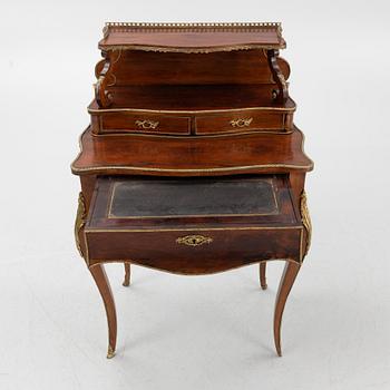 A desk with shelf, Rococo style, early 20th century.