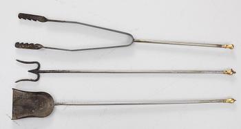 Brastillbehör, 3 delar, jugend, 1900-tal.