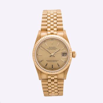 ROLEX, Oyster Perpetual, Datejust, Chronometer, wristwatch, 31 mm.