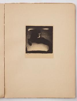 John Bauer, "Troll" 10 litografier i mapp/bok.