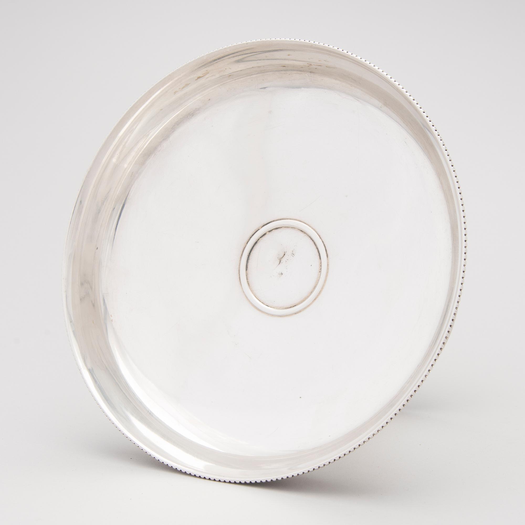 A footed Austro-Hungarian Empire silver bowl, mark of Silberwarenfabrik Alexander Sturm, Vienna 1867-1922.