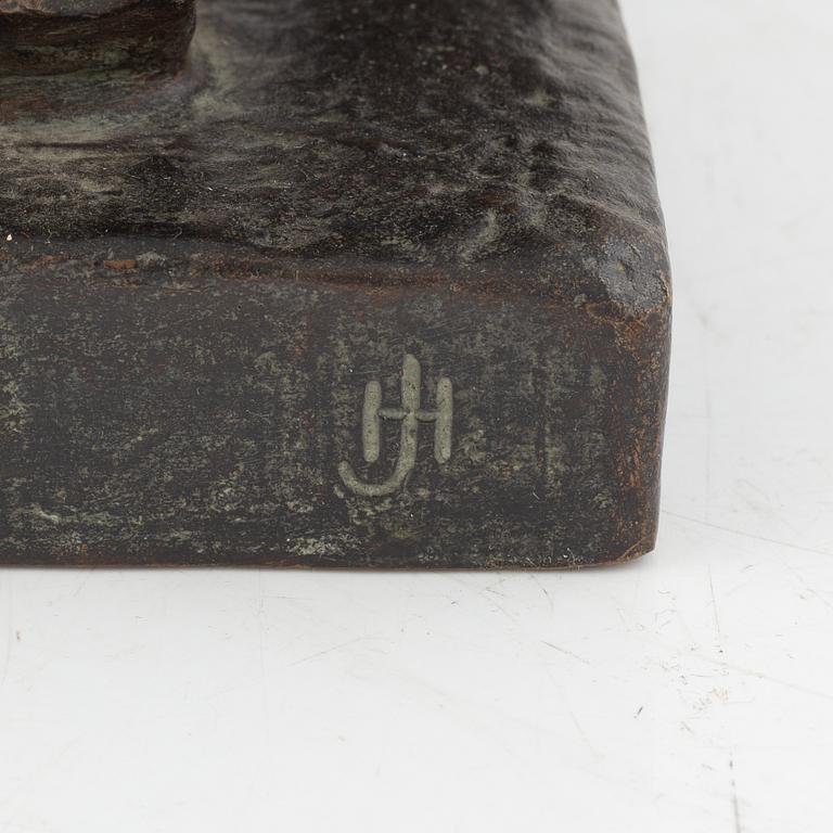 Okänd konstnär, 1900-tal, Tre arbetare.