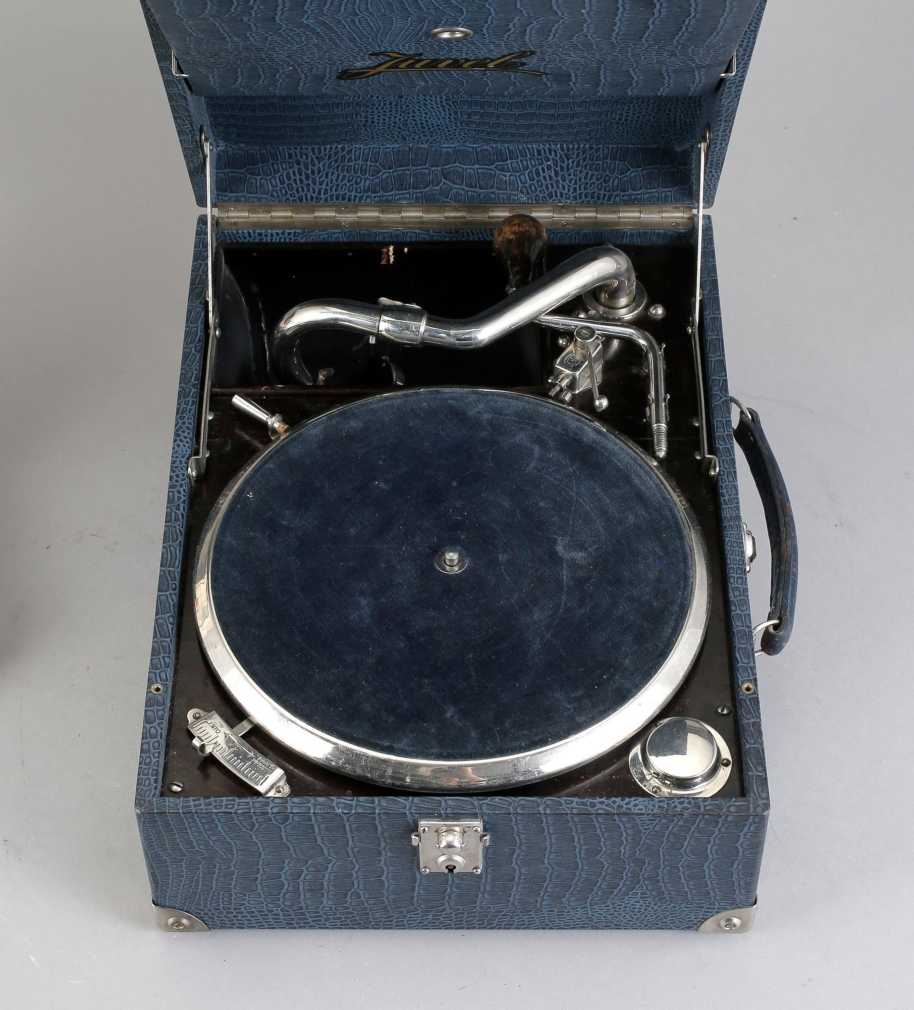 RESEGRAMMOFON, "Juvel", 1930-tal.
