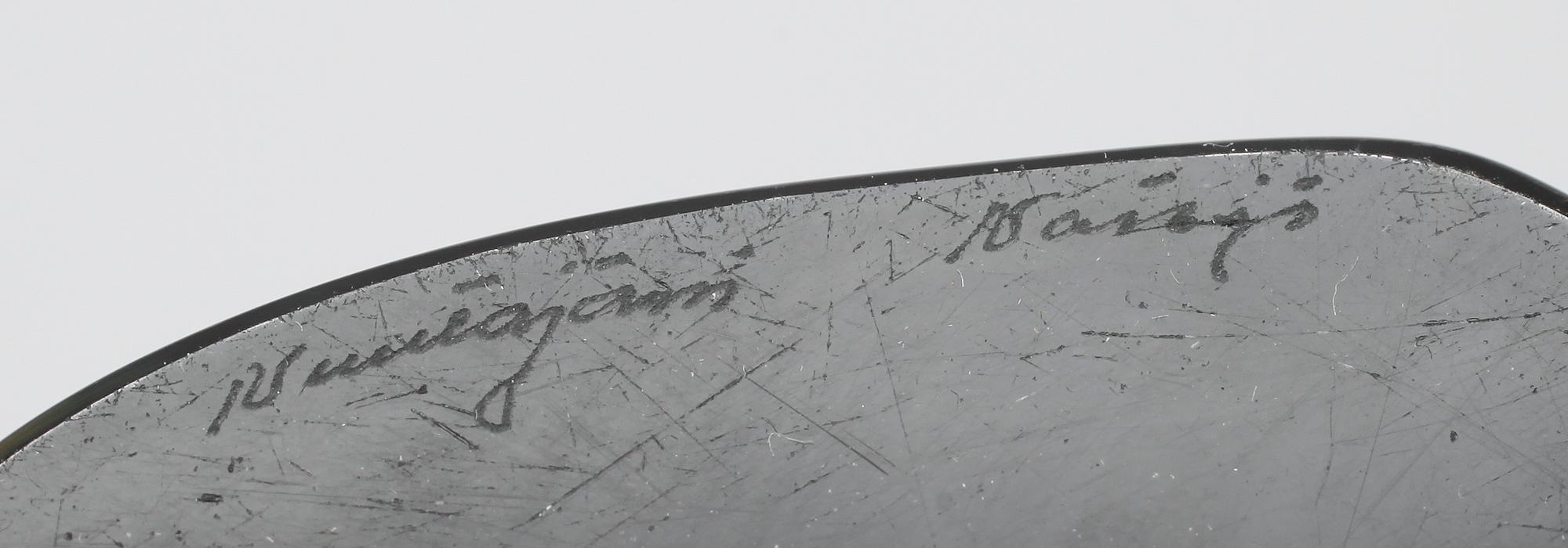 VAS, glas, Kaj Franck, signerad Nuutajärvi Notsjö.