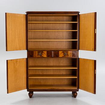 Carl Malmsten, a mahogany veneered cabinet, designed 1941.