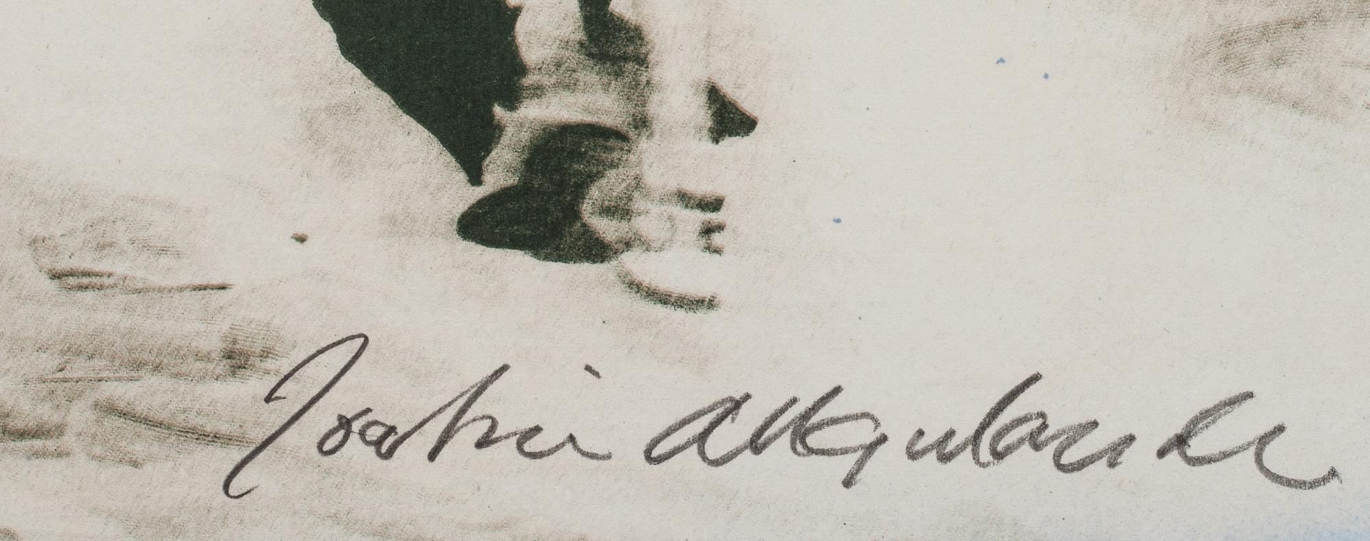 JOAKIM ALLGULANDER, färglitografi. Numrerad 60/240 och signerad.