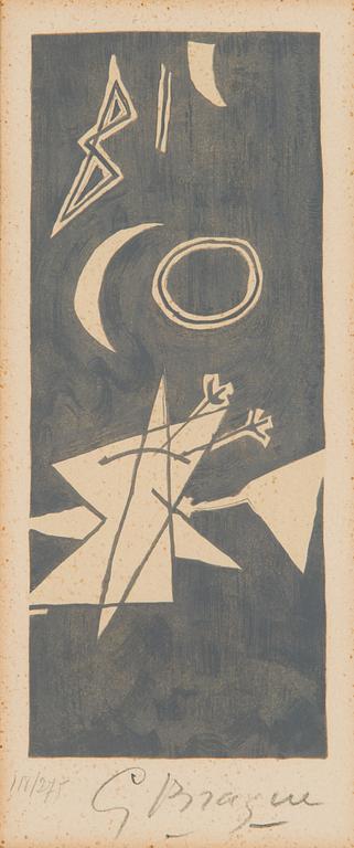 Georges Braque, "Ciel Gris II".