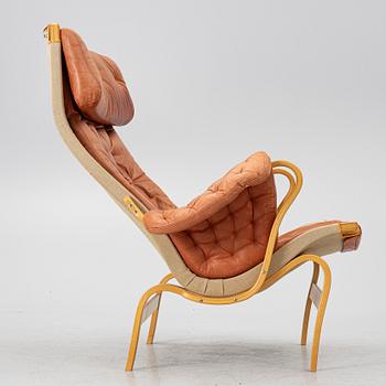 Bruno Mathsson, fåtölj, "Pernilla", DUX, 1900-talets andra hälft.