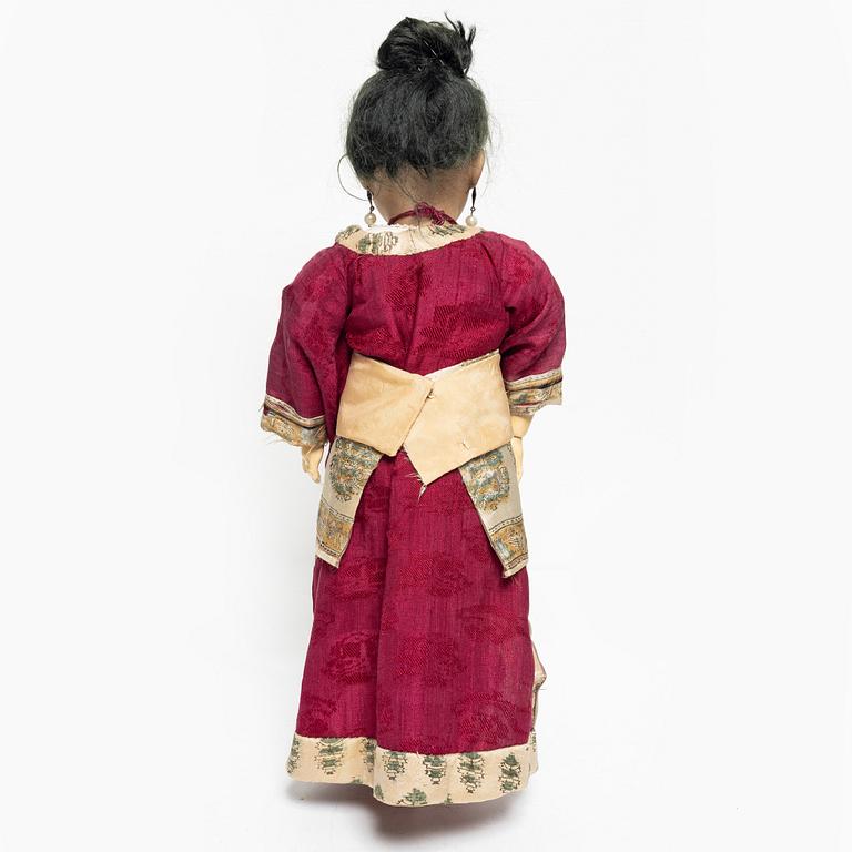 Girl doll, Simon & Halbig, ca 1893.
