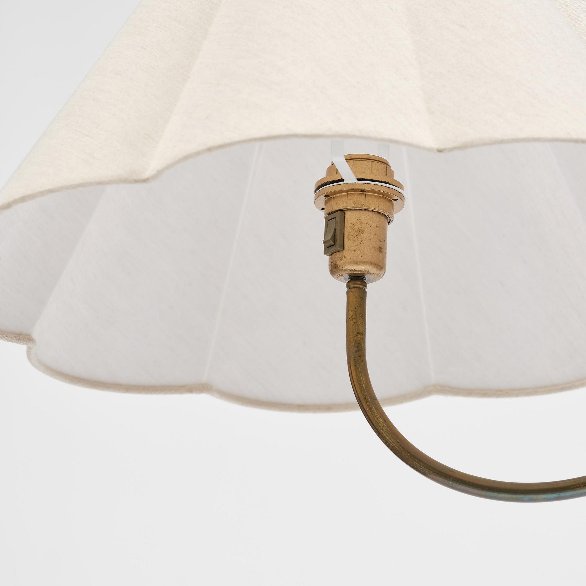 Swedish Modern, a floor lamp, 1940s.