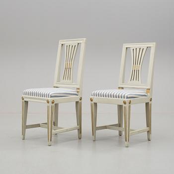 STOLAR, 2st snarlika, sengustavianska, omkring 1800.