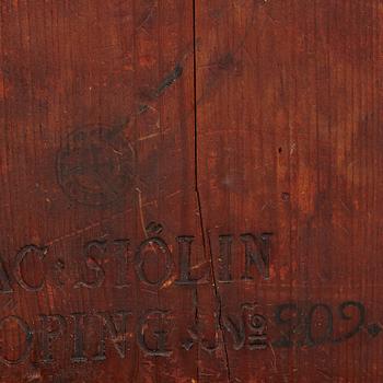 Fällbord av Jacob Sjölin (mästare i Köping och Kungsör 1767-85).