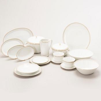 DINNERWARE, 61 pcs, 'Noblesse', porcelain, Hutschenreuther, Bavaria.