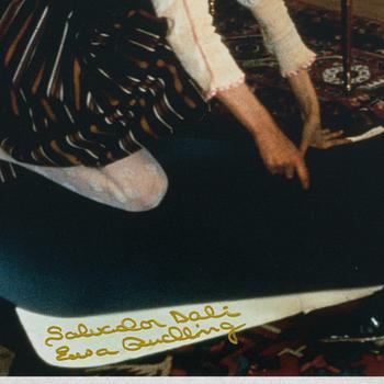 Ewa Rudling, "Ivy Nicholson & Salvador Dalí Hotel Meurice- Paris 1972".