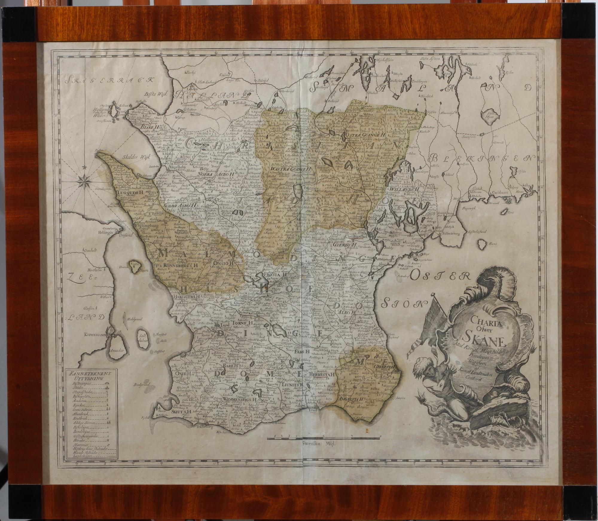 KOPPARSTICK. 1700/1800-tal.
