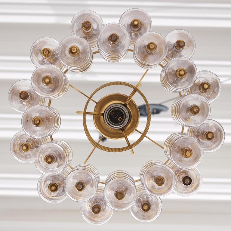 Hans-Agne Jakobsson, an 'Estrella' Ceiling Light, modell T581/H, Markaryd 1960-70s.