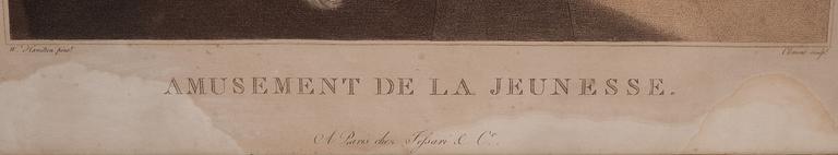 GRAVYRER, ett par, 1800-tal.