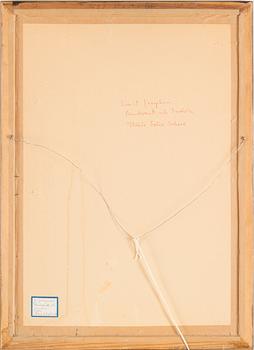 ERNST JOSEPHSON, indian ink on paper glued down on cardboard, signed E. Josephson.