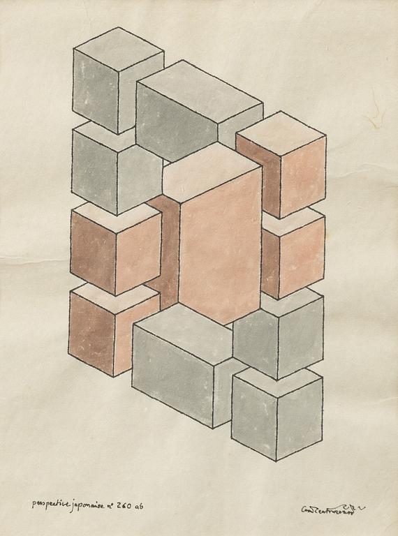 Oscar Reutersvärd, "Perspective japonaise no 260 ab".