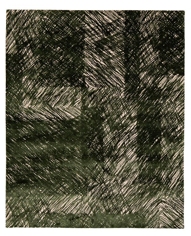 A carpet, "Forrest", Agra, hand knotted, ca 300 x 240 cm.