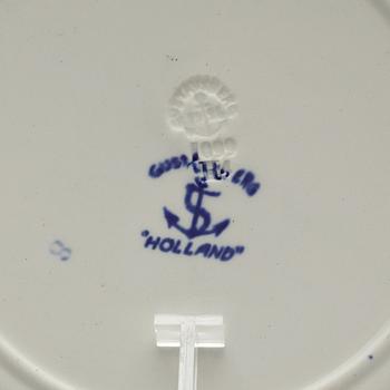 WILHELM KÅGE, a part dinner 'Holland' creamware service, for Rörstrand (30 pieces).