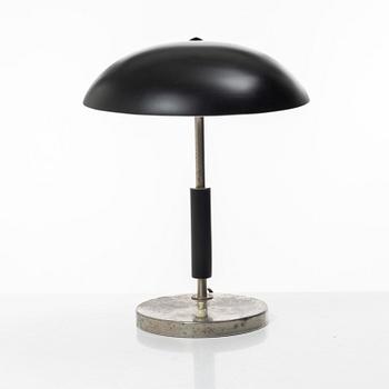 Harald Notini, a table lamp, model "15091 A", Arvid Böhlmarks Lampfabrik, Stockholm, 1930s.
