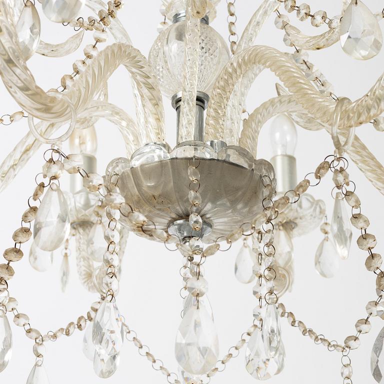 Chandelier, Venetian style, 20th century.