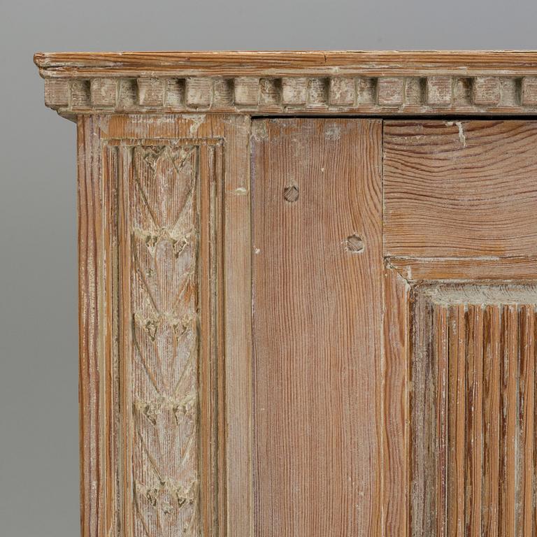 A Gustavian sideboard, circa 1800.