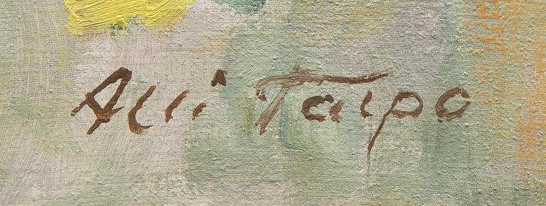 ALLI TALPO, oil on canvas, signed.