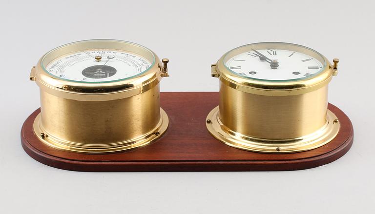 SKEPPSUR OCH BAROMETER, Schatz och Stockburger, 1900-talets andra hälft.
