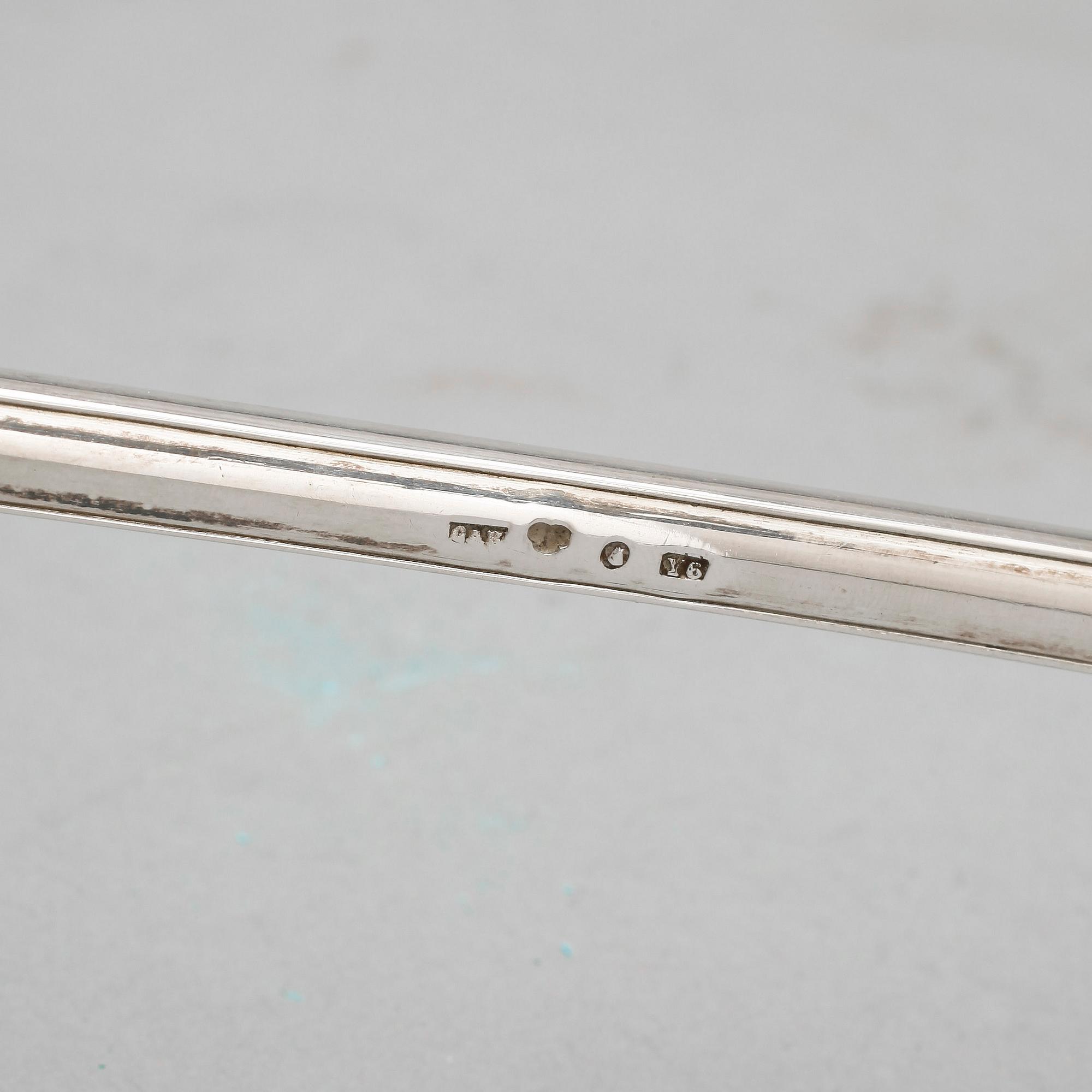 BÅLSLEV, silver, Guldsmedsaktiebolag, Stockholm, 1901. Vikt 210 gram.