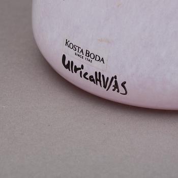 VAS, signerad, Ulrica Hydman Vallien, Kosta Boda Artist Coll. 48145.