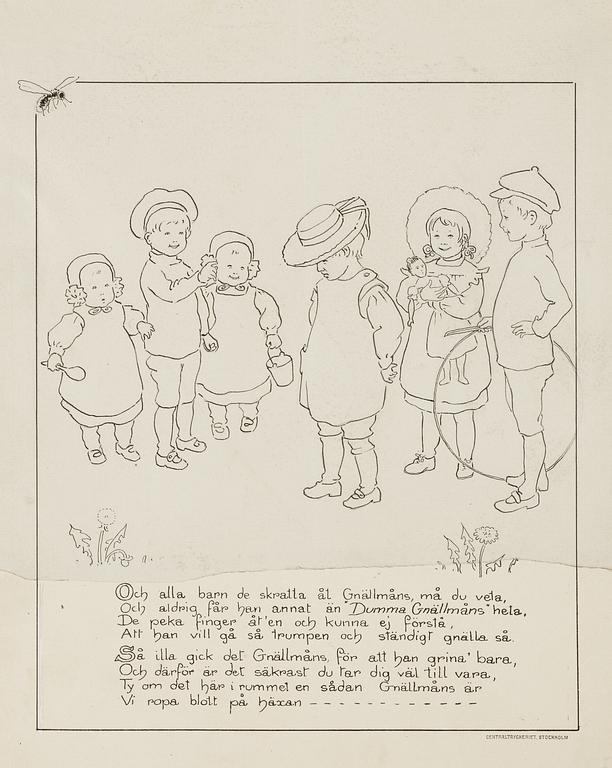 Elsa Beskow, Grizzle-guts and the children.
