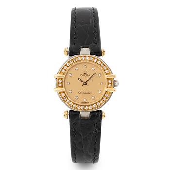 Omega, Constellation, wristwatch, 22,5 mm.