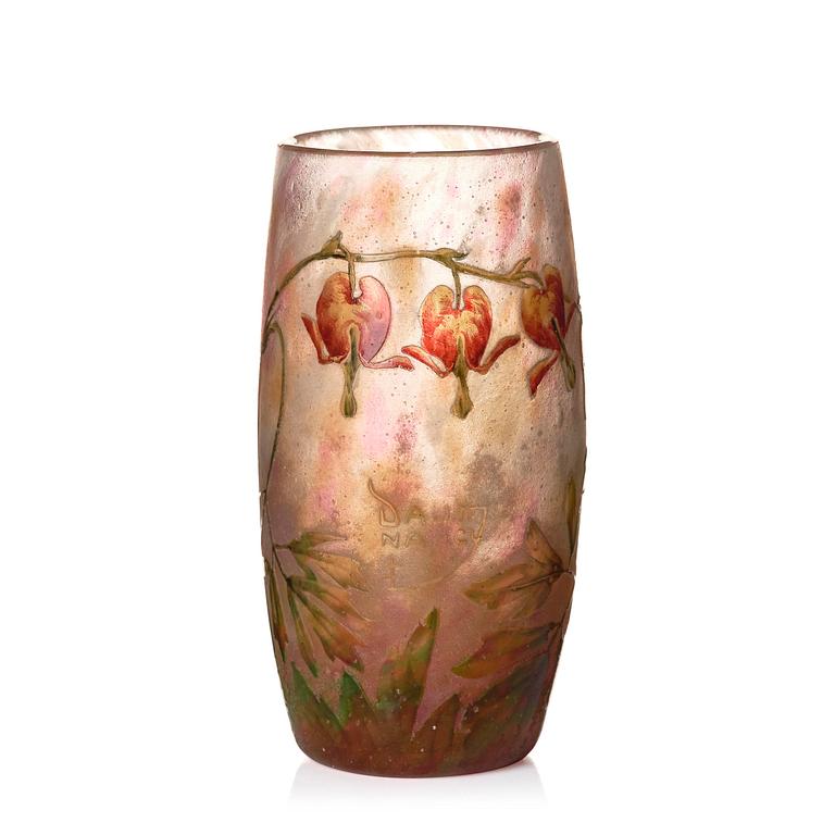 Daum Frères, an Art Nouveau cameo glass vase, Nancy, France, ca 1900.