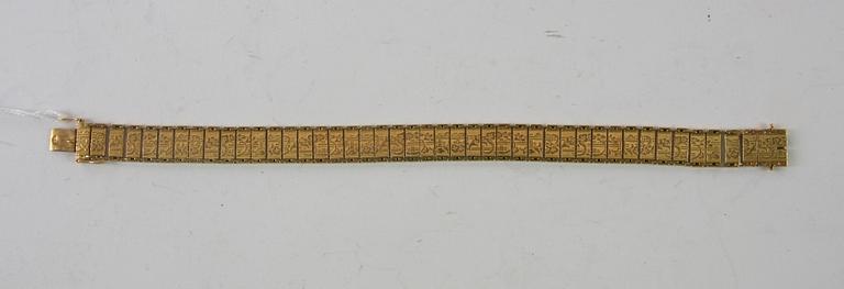ARMLÄNK, guld 18 K.