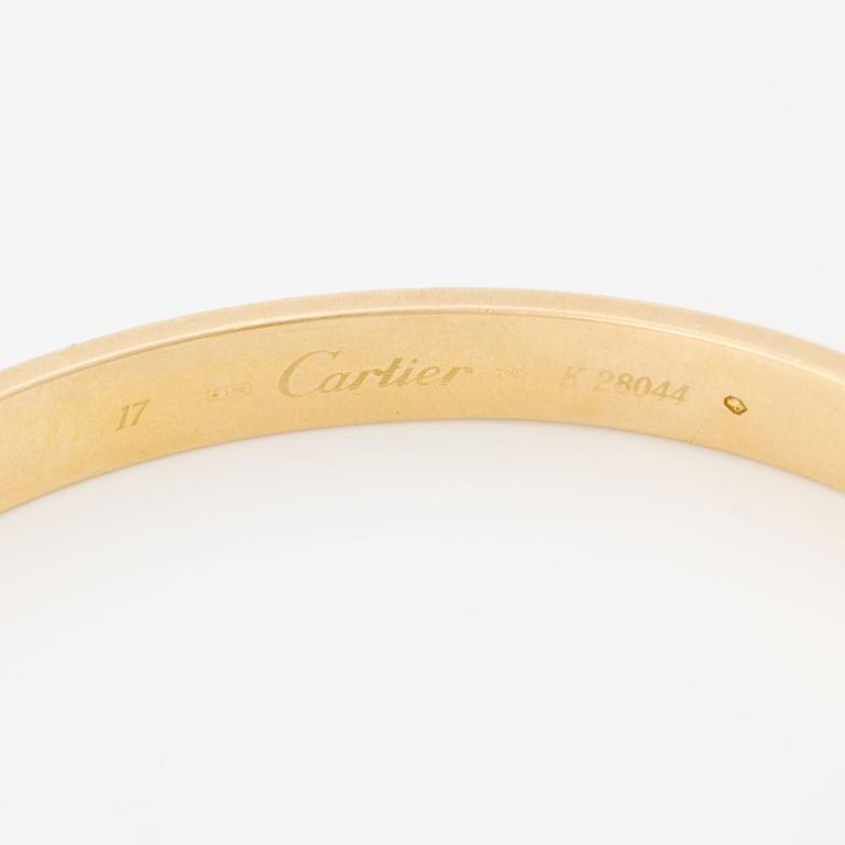 Cartier bracelet, 18K gold, "Love".