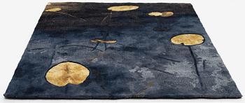 Denise Grünstein, a hand tufted 'Folium' carpet, hand tufted, c. 270 x 230 cm, Ferreira de Sá, Portugal.