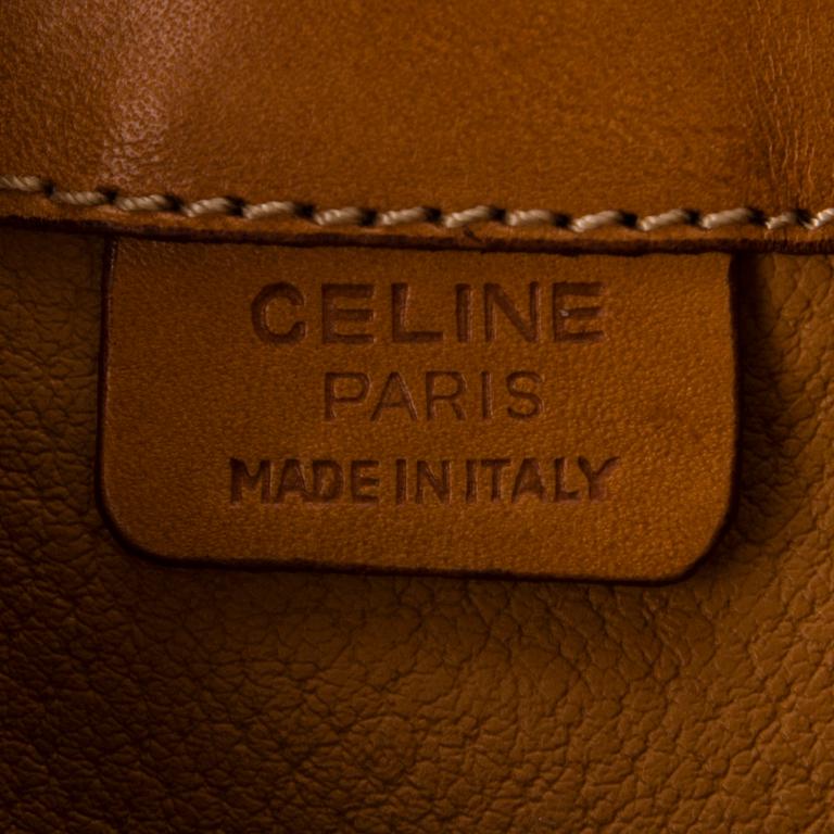 CÉLINE Macadam Bucket bag.