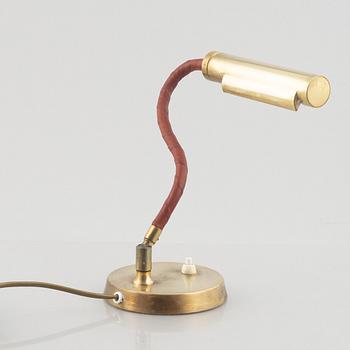 Bordslampa, Uppsala armaturfabrik, 1900-talets andra hälft.