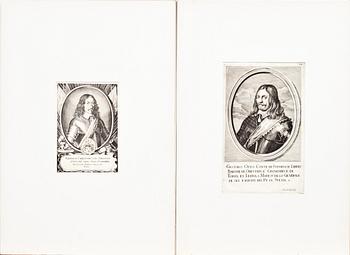 GRAFISKA BLAD, 11 stycken, 1700/1800-tal.