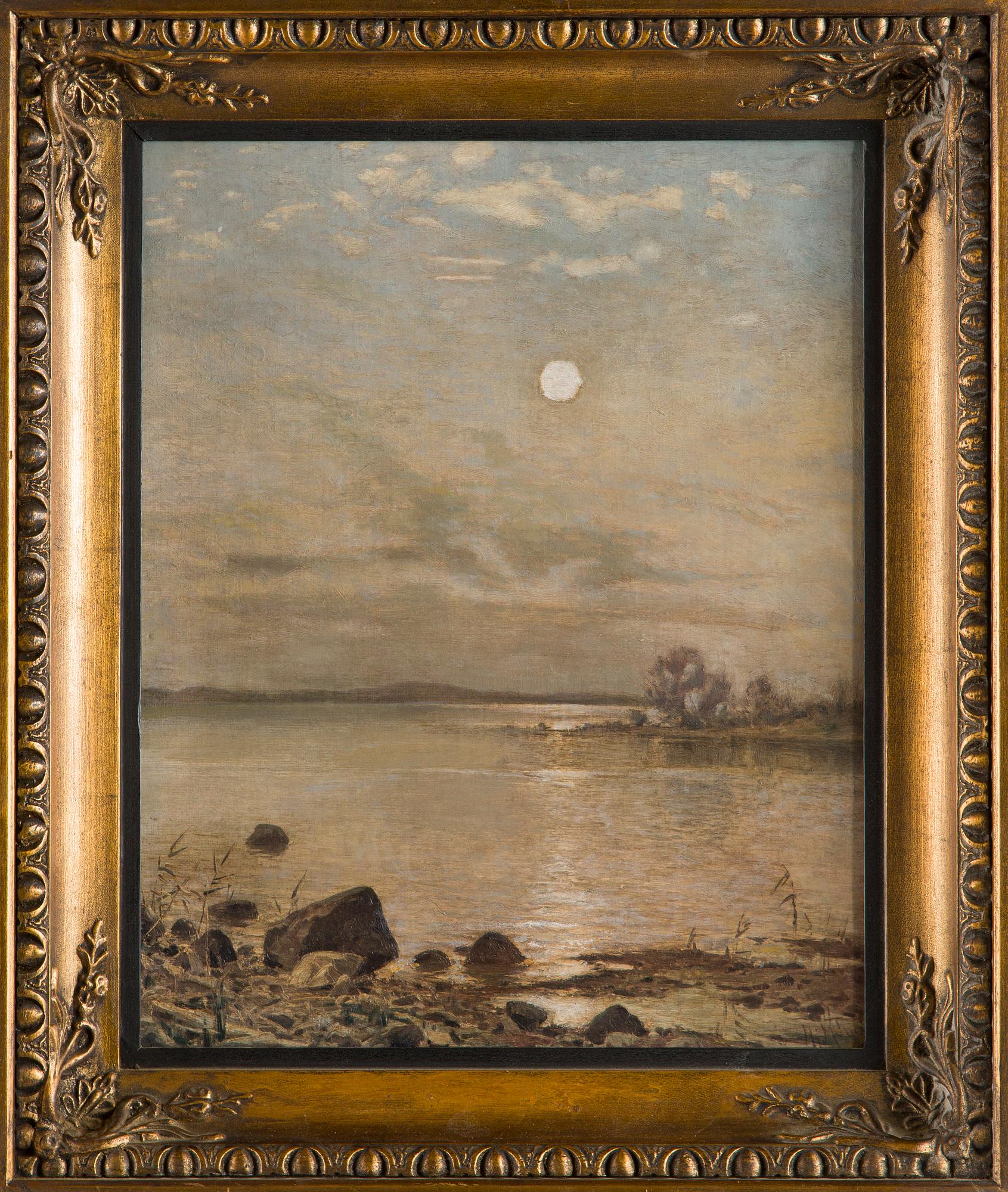 Hjalmar Munsterhjelm, Moonlight at the Shore.